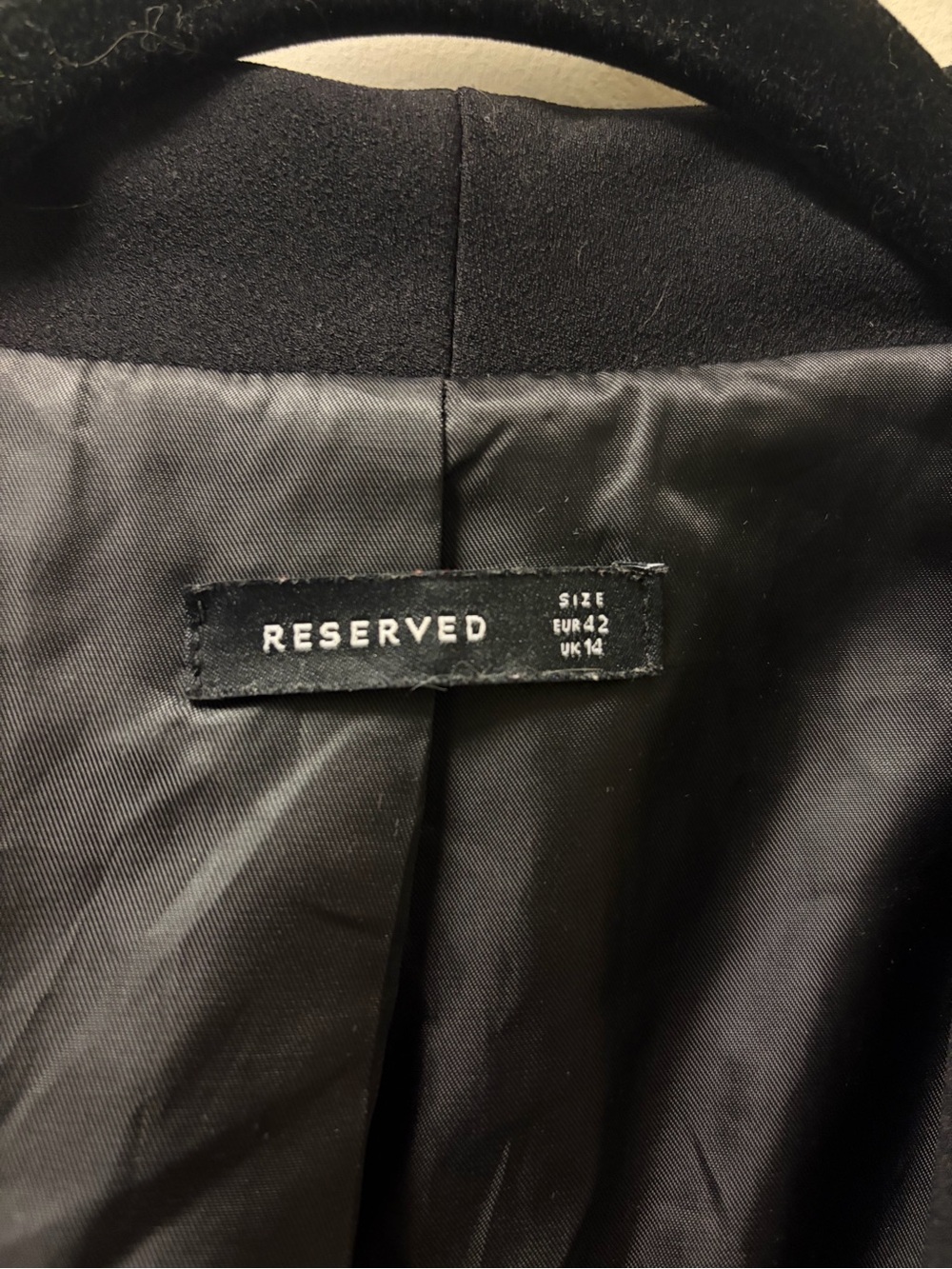 Reserved Open-Front Blazer Women's Size 10 - Picture 6 of 8